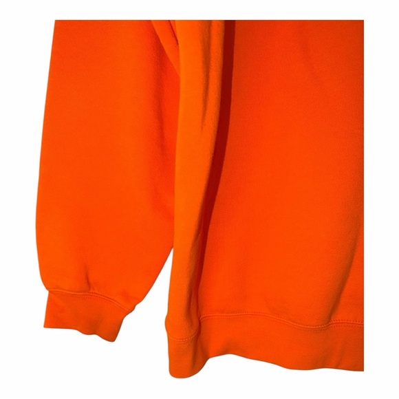 Hazel Boutique Oversized Carhartt Vibrant Orange Hoodie Sweatshirt - Picture 6 of 13